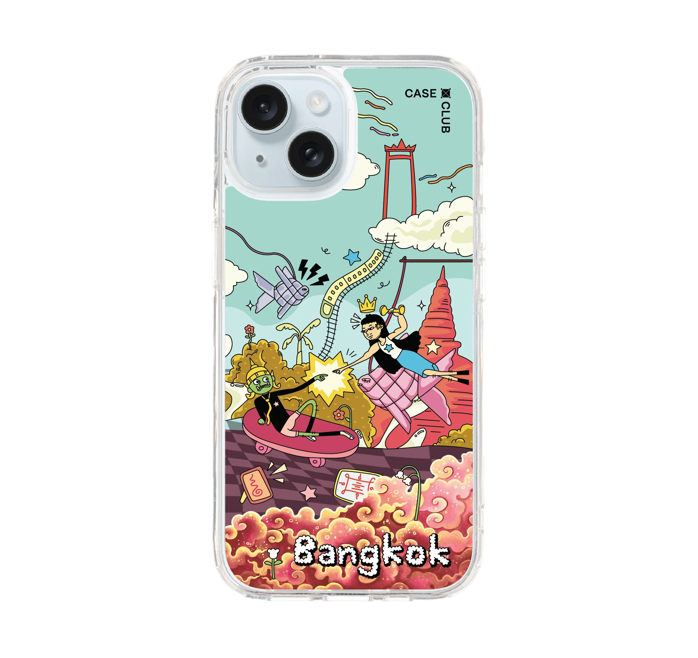 เคสใส iphone 15 เสน่ห์ไทยแลนด์